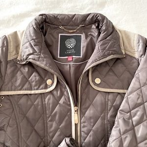 Vince Camuto Short Jacket with suede trim